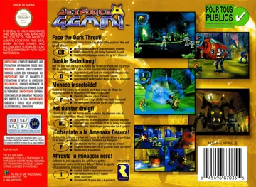 Jet Force Gemini (Europe) (En,Fr,De,Es) box cover back